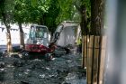 Prakirstas vandens vamzdis Laisvės al. Prakirstas vandens vamzdis Laisvės al.