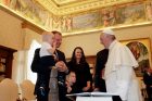 S. Skvernelį su šeima priėmė popiežius S. Skvernelį su šeima priėmė popiežius