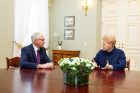 Prezidentė susitiko su kandidatu į švietimo ministrus Prezidentė susitiko su kandidatu į švietimo ministrus