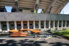 Darbo inspekcijos vizitas rekonstruojamame Kauno stadione Darbo inspekcijos vizitas rekonstruojamame Kauno stadione
