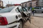 Avarija Savanorių ir Taikos prospektų sankryžoje Avarija Savanorių ir Taikos prospektų sankryžoje