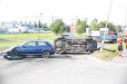 Dviejų automobilių avarija Taikos prospekte Dviejų automobilių avarija Taikos prospekte