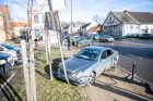 Trijų automobilių avarija Birštono gatvėje Trijų automobilių avarija Birštono gatvėje