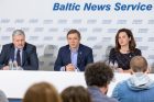 Spaudos konferencija po savivaldos rinkimų Spaudos konferencija po savivaldos rinkimų