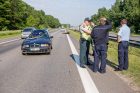 Autostradoje Kaunas-Vilnius partrenktas briedis Autostradoje Kaunas-Vilnius partrenktas briedis