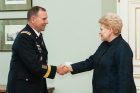 D. Grybauskaitė susitiko su JAV generolu leitenantu D. Grybauskaitė susitiko su JAV generolu leitenantu