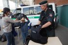 Prie „Akropolio“ – artimesnė pažintis su policija Prie „Akropolio“ – artimesnė pažintis su policija