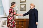 Prezidentė susitiko su eurokomisare Prezidentė susitiko su eurokomisare
