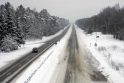 Lietuvoje toliau snigs ir pustys Lietuvoje toliau snigs ir pustys